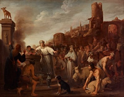 Sacrifice of Jeroboam by Claes Corneliszoon Moeyaert